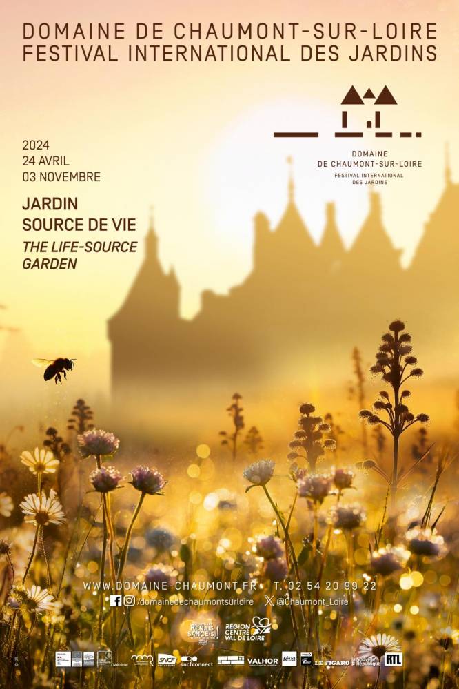  国际花园节 : 2024年版 花园是生命之源 - Chaumont-sur-Loire
