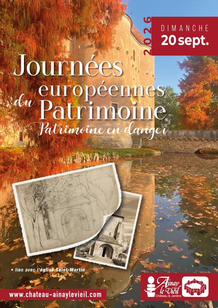 Journées européennes du patrimoine 2026 - Ainay-Le-Vieil Journées européennes du patrimoine 2026 - Ainay-Le-Vieil
