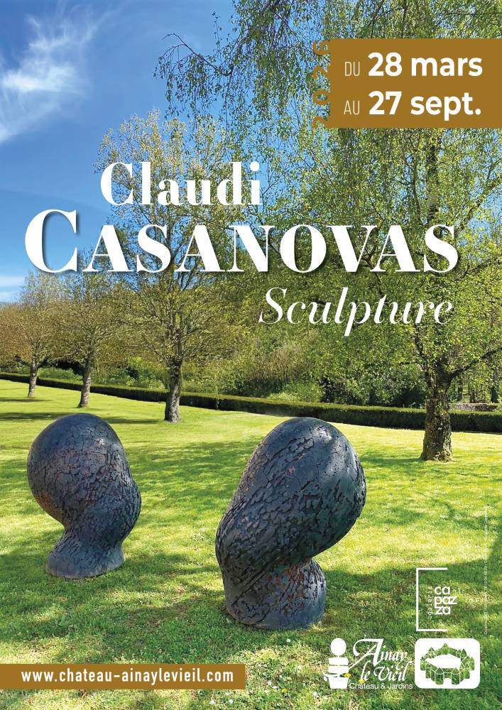 Claudi Casanovas, Sculpture - Ainay-Le-Vieil Claudi Casanovas, Sculpture - Ainay-Le-Vieil