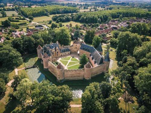 Park and Gardens of the Château d'Ainay Le Vieil