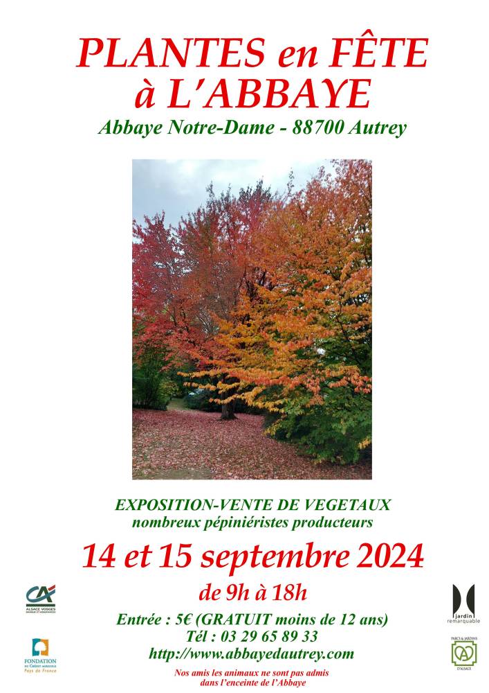 Plantes en fête à l'Abbaye d'Autrey - AUTREY