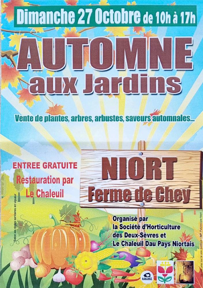 Fête des plantes : ”automne aux jardins” - NIORT