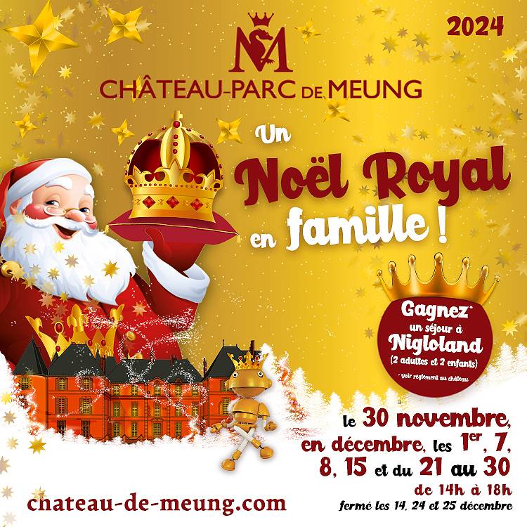 Un Noël Royal au Château parc de Meung ! - Meung-sur-Loire