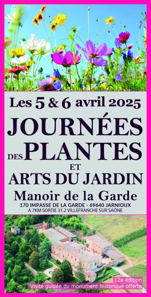 12e édition Journées des plantes & Arts du jardin du Manoir de la Garde (69) - Jarnioux