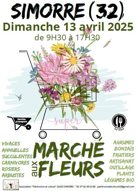 Marché aux fleurs - SIMORRE