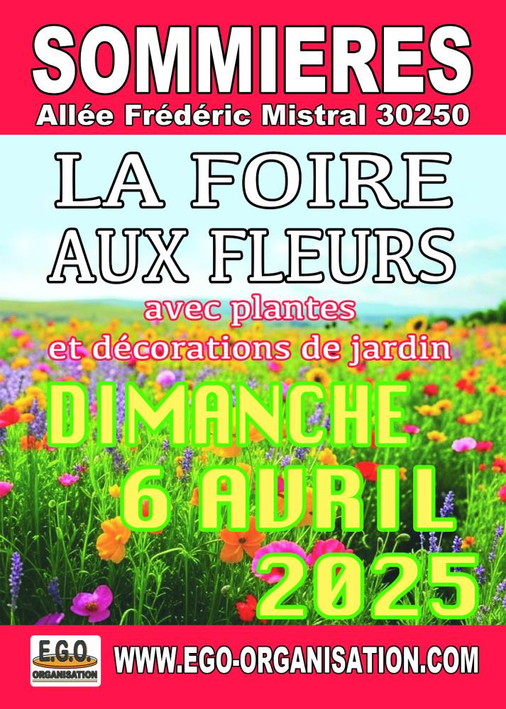 Foire aux fleurs, plantes et décoration de jardin - Sommières