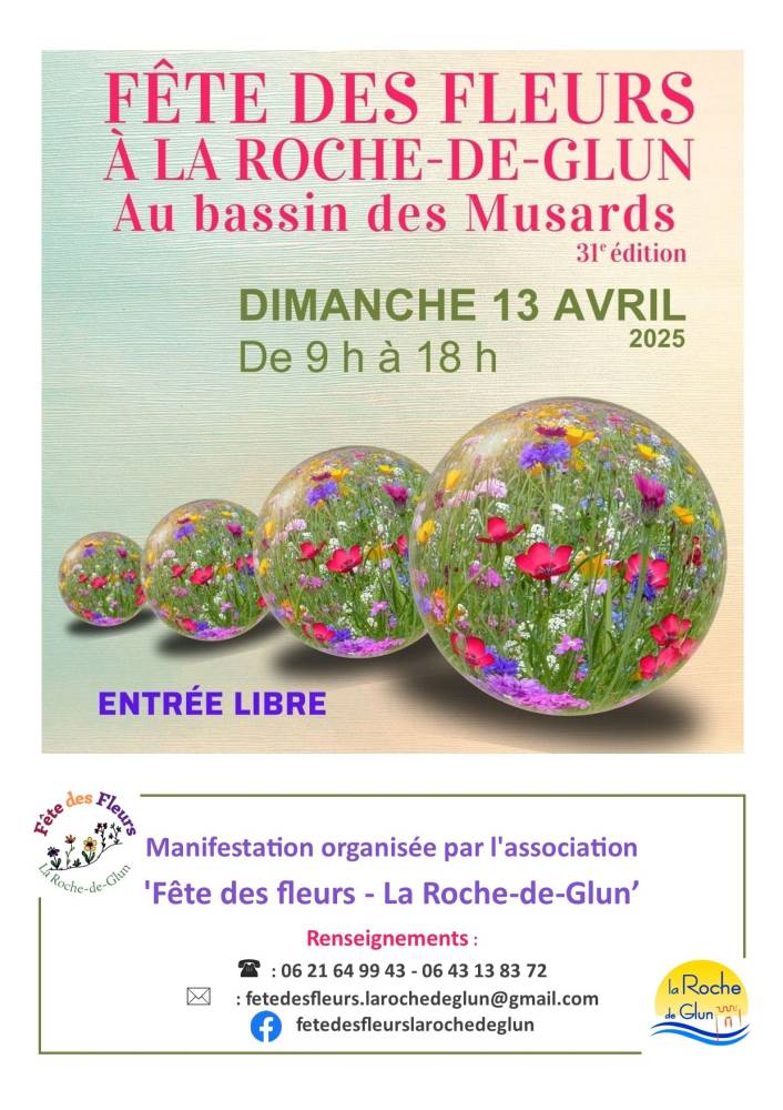 Fête des fleurs la Roche de Glun - La Roche de Glun