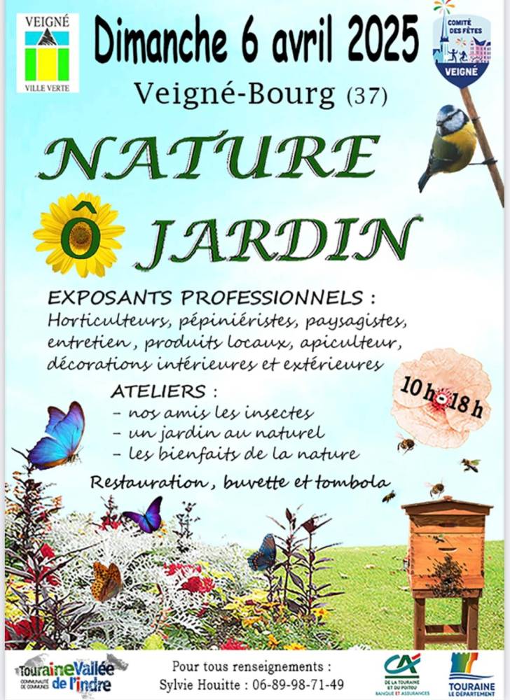 Salon ”Nature ô Jardin” 2025 - Veigné - veigne