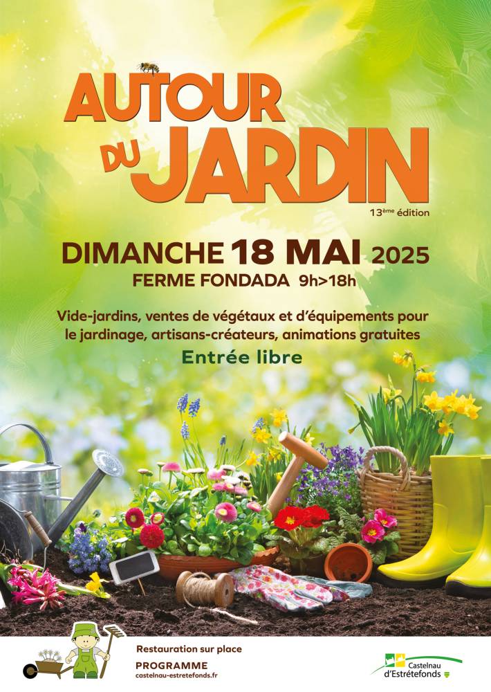 Autour du jardin - Castelnau d'estrétefonds