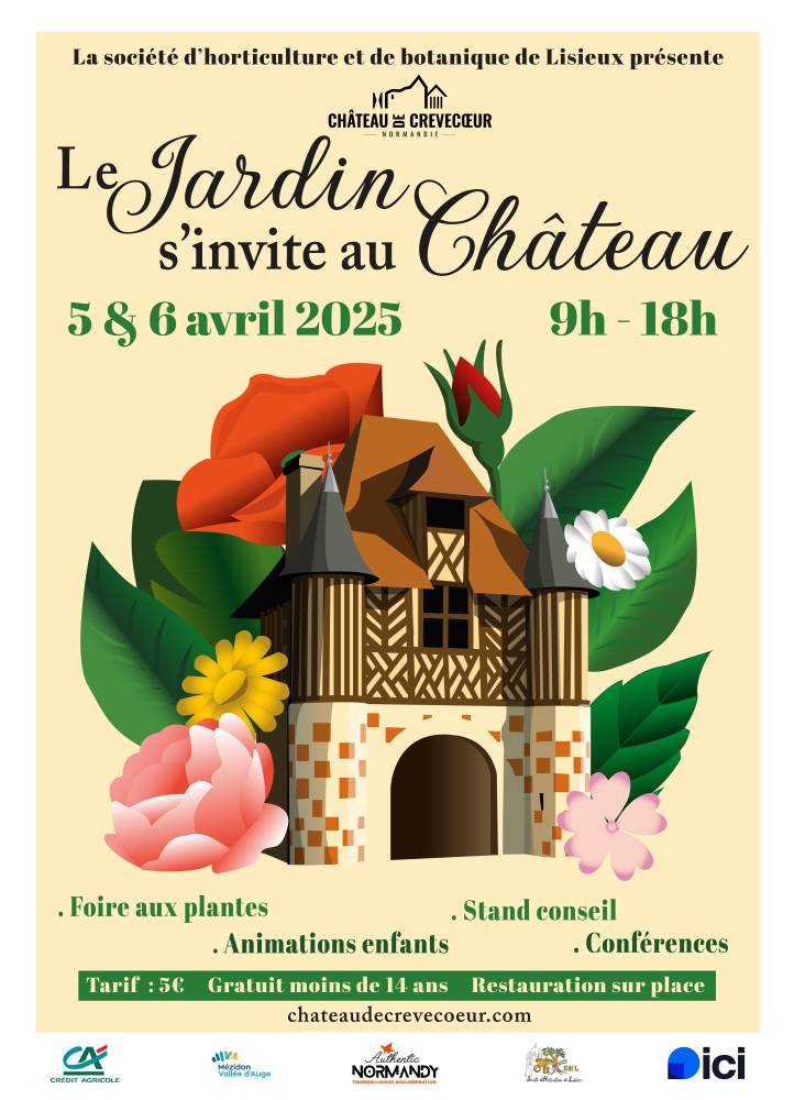 Le Jardin s'invite au château - Crévecoeur en Auge