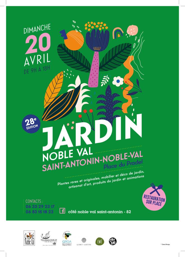 Jardin Noble Val - Saint Antonin Noble Val