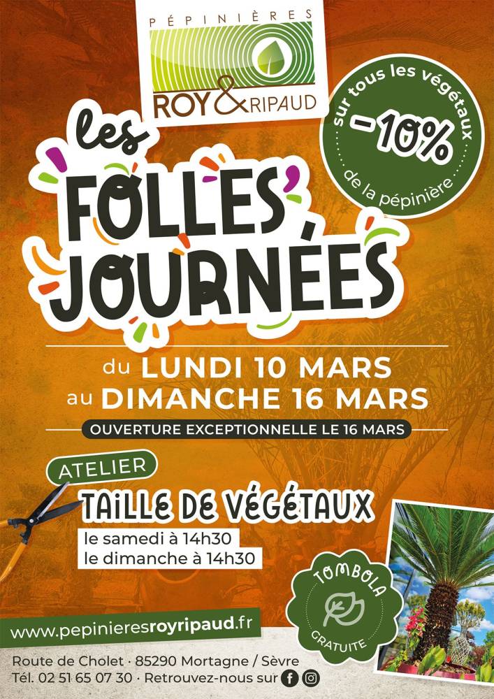 LES FOLLES JOURNEES MARS 2025 - Mortagne-sur-Sèvre