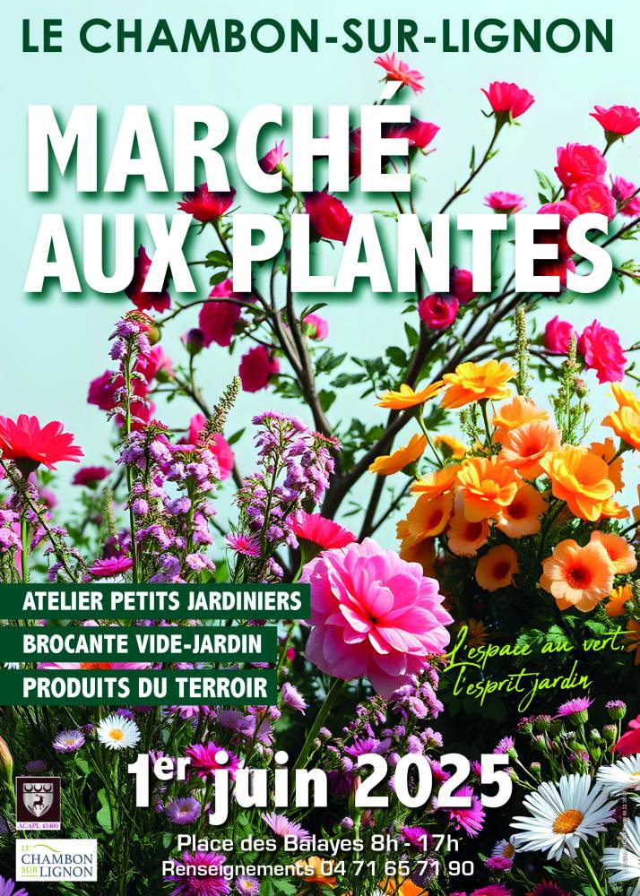 MARCHE AUX PLANTES - LE CHAMBON-SUR-LIGNON