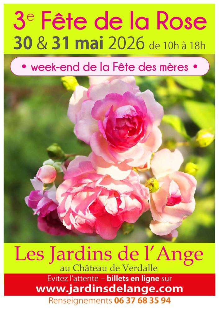 3rd Rose Festival of the Angel Gardens - Verdalle 3rd Rose Festival of the Angel Gardens - Verdalle