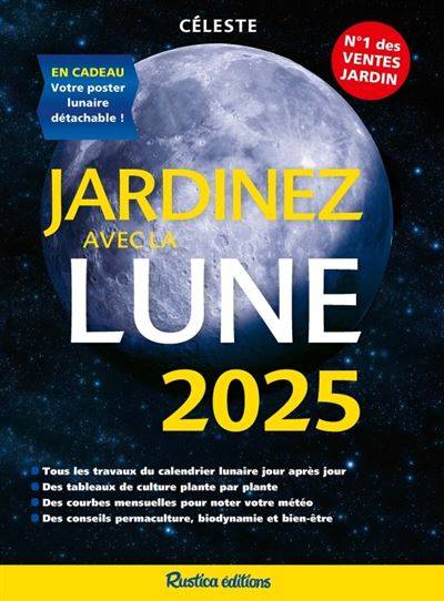 Jardinez avec la lune 2025 - Thérèse Tredoulat