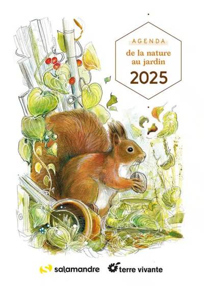 Agenda de la nature au jardin 2025 - Morgane Peyrot