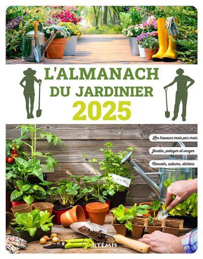 L'almanach du jardinier 2025 - Collectif